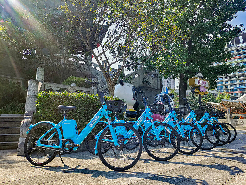 2000輛氫能自行車騎進(jìn)錦江區(qū)